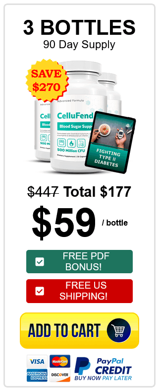 CelluFend-3-bottle - order-now-( Ninety Days Supply) - image